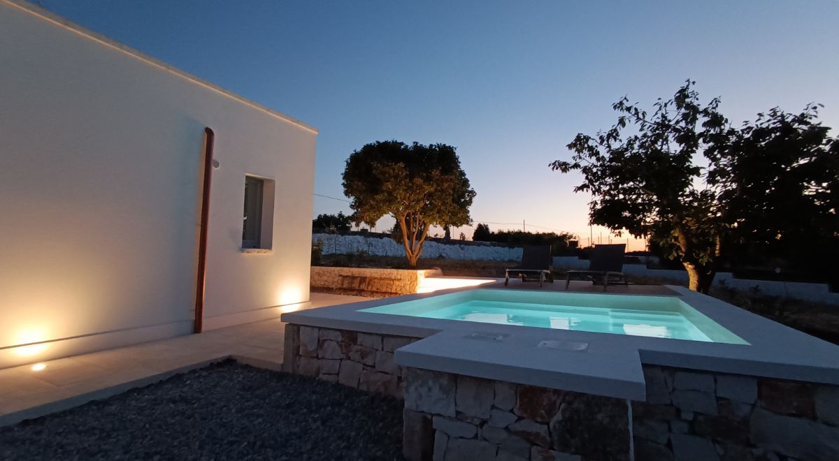 alloggio con piscina privata