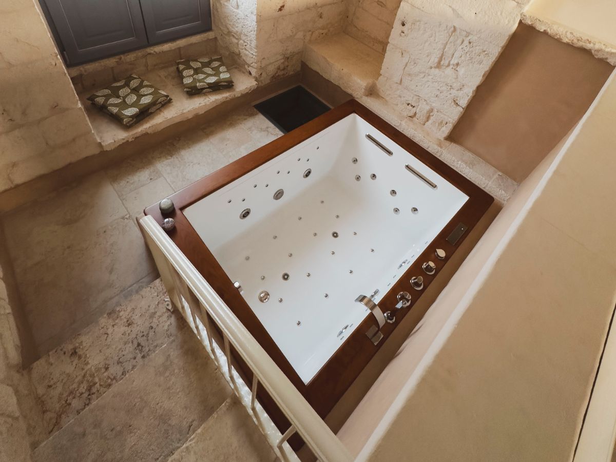 jacuzzi in camera - i trulli di rò