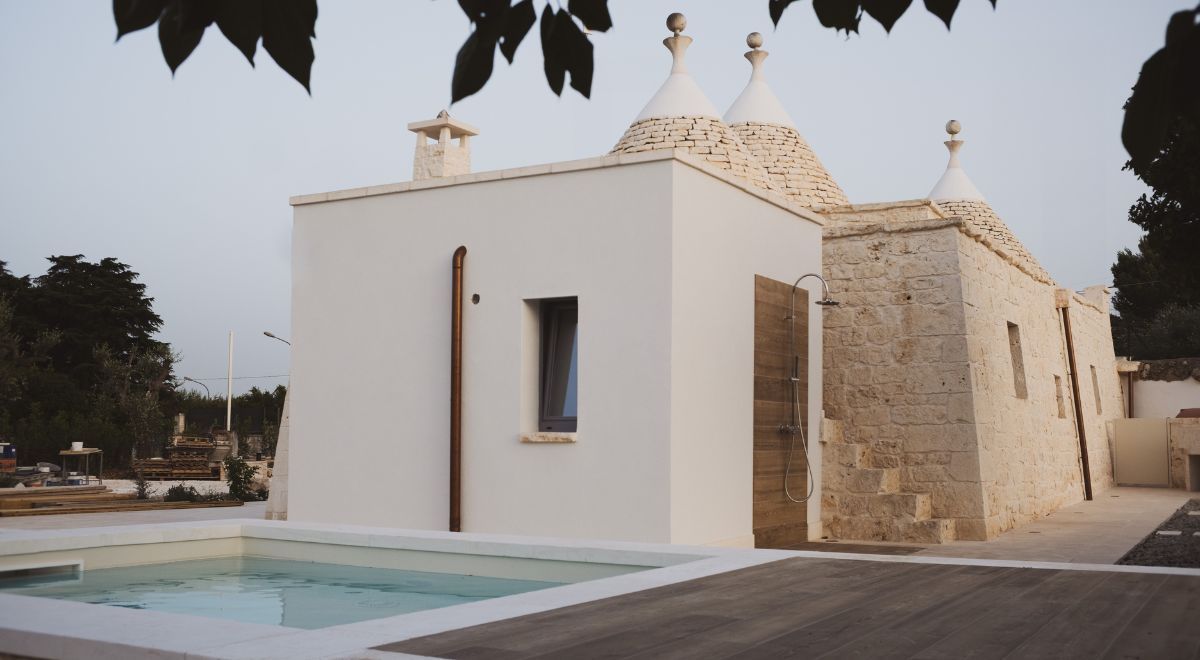 trulli con piscina privata